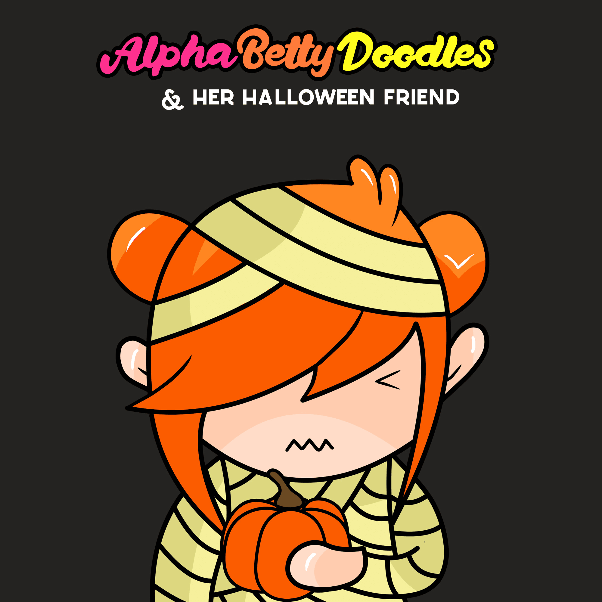 AlphaBetty Doodles Halloween Book