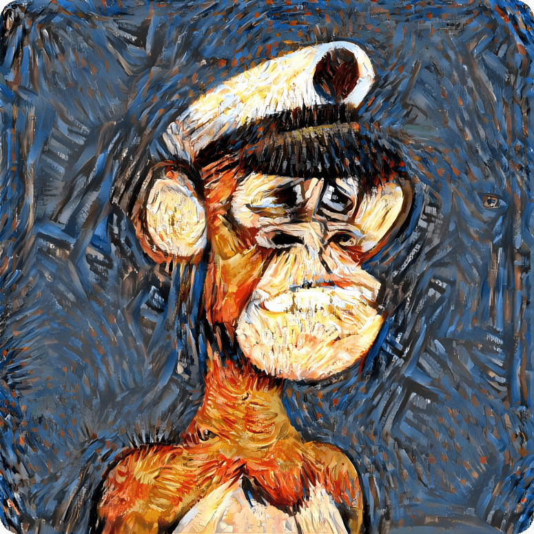 Bored Ape by Vincent Van Gogh #4