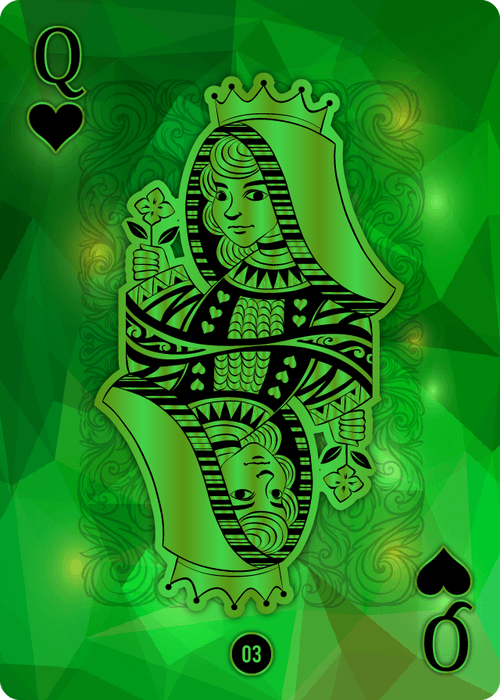 Emerald Heart Queen 3
