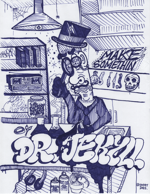 Dr. Jekyll Digital Print #12