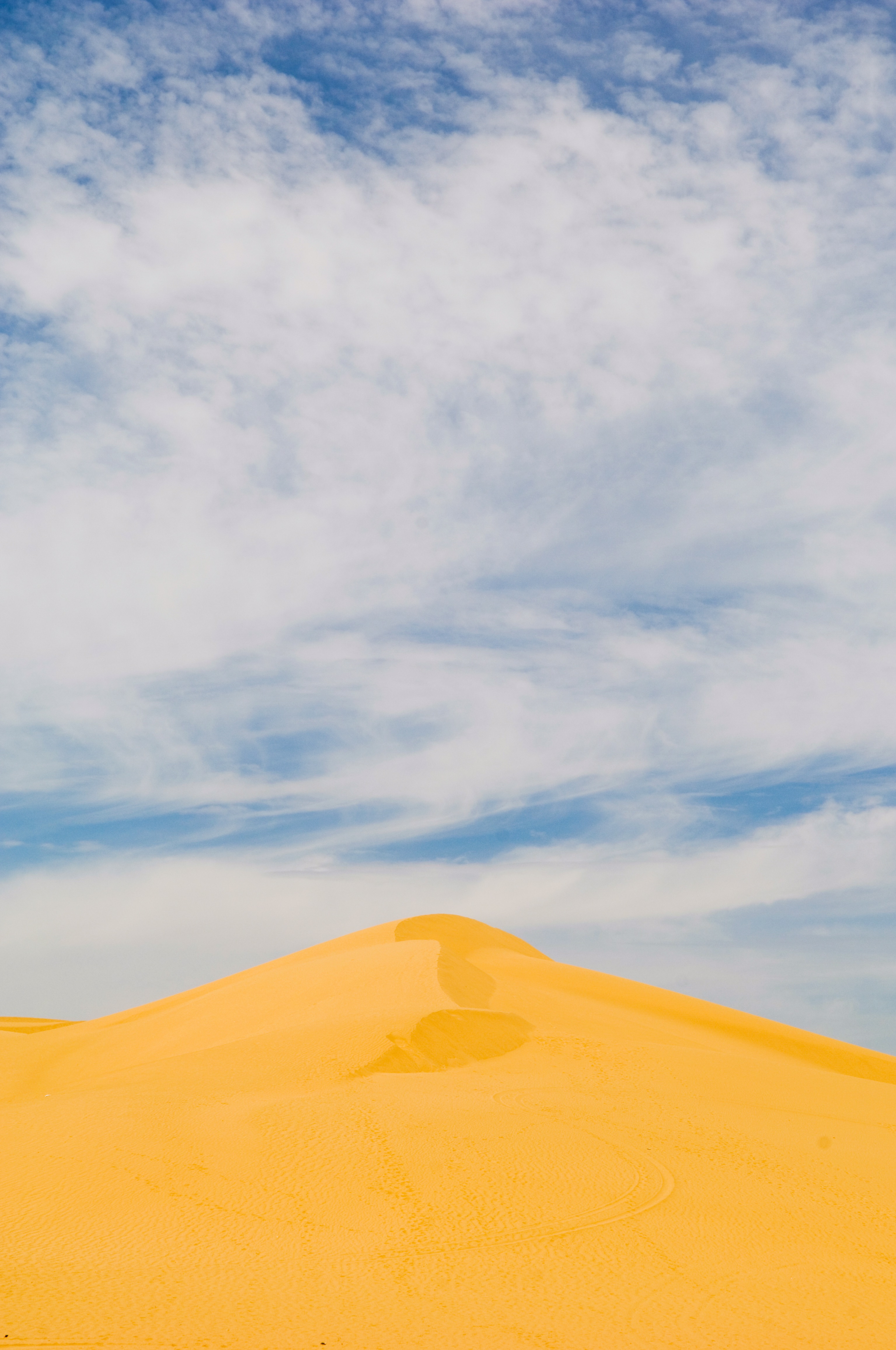 Sand Dune in Mojave Desert