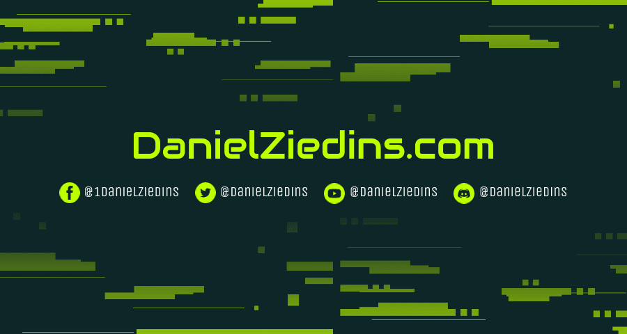 DanielZiedins banner