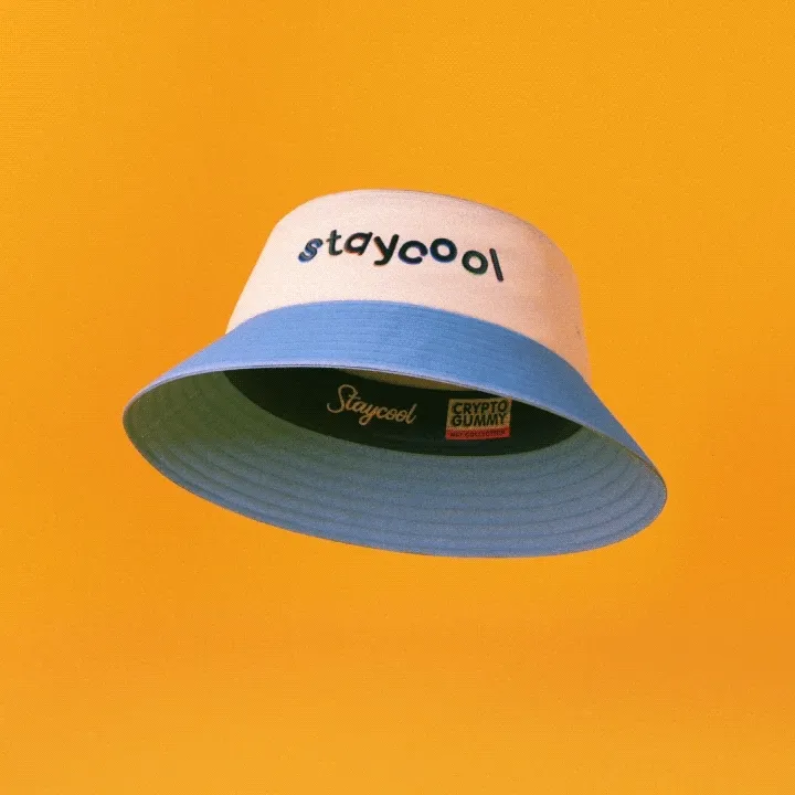 Staycool x CryptoGummy \\ Bucket Hat