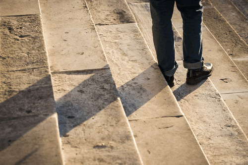 Sunlit Steps