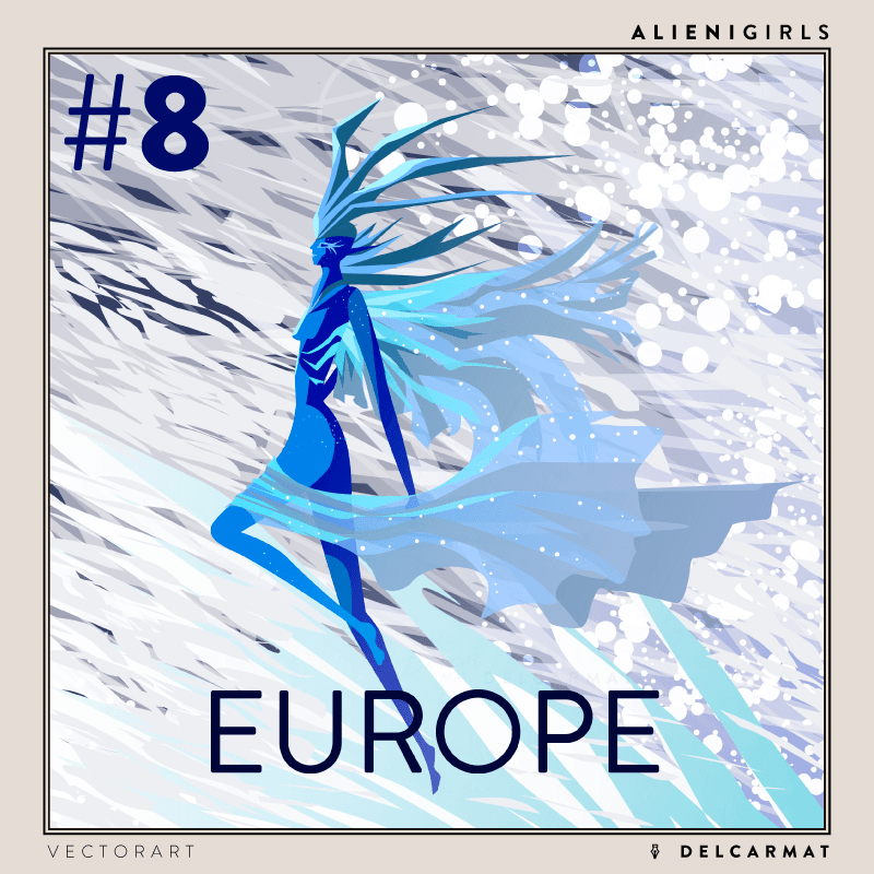 Alienigirls. #8: EUROPE