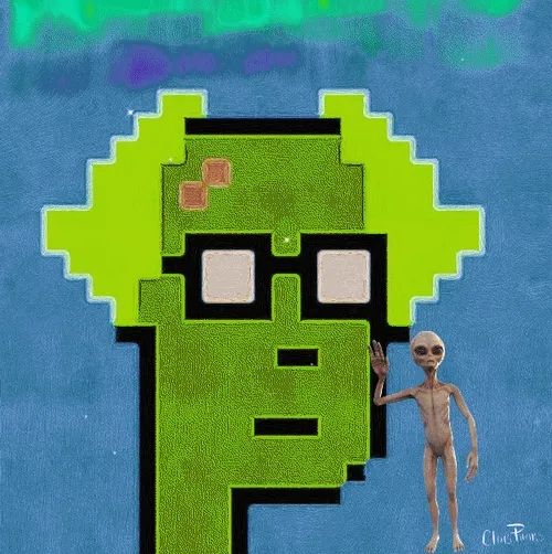 ClubPunks 400 OG's Punk Alien