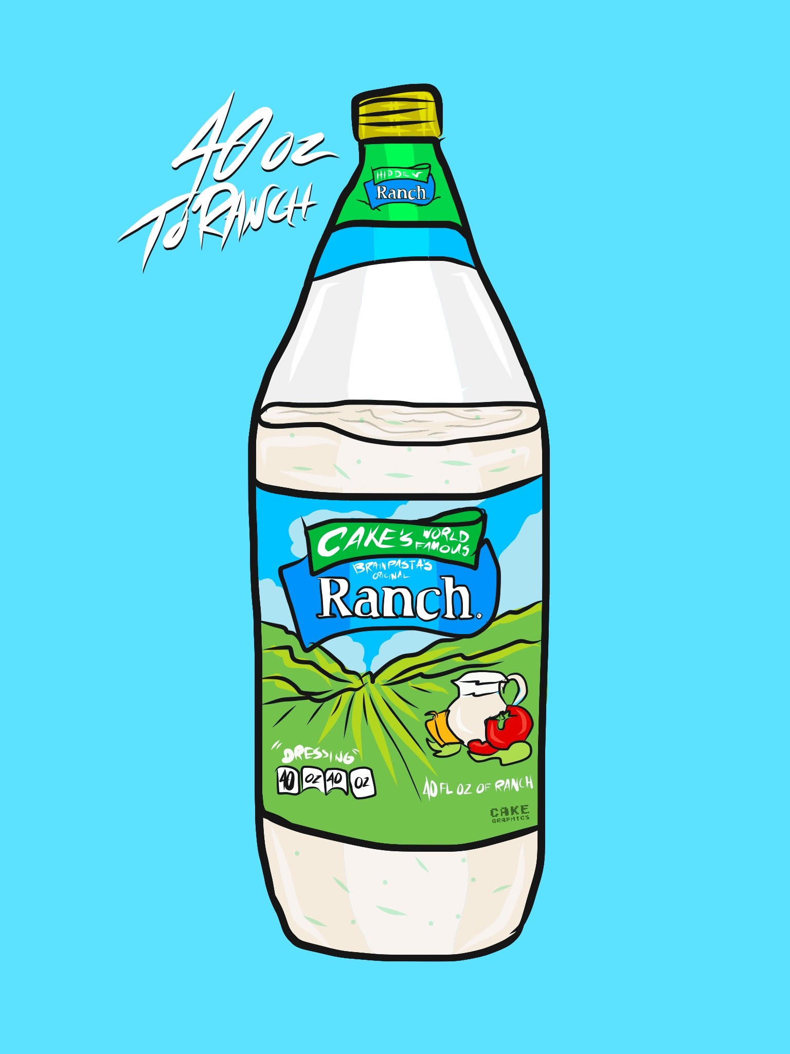 40 oz. To Ranch 1/1