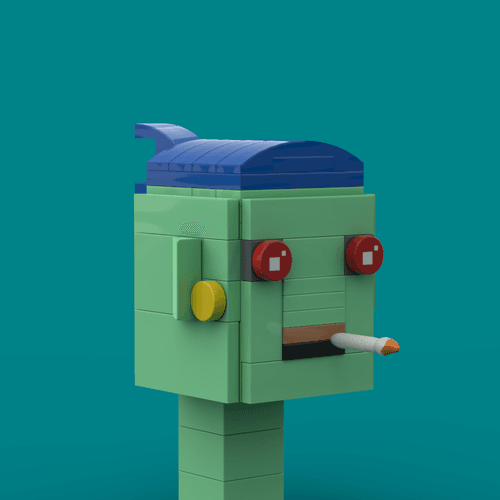 Brickhead Punk #1190