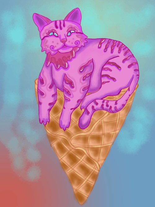 Ice Cream cat