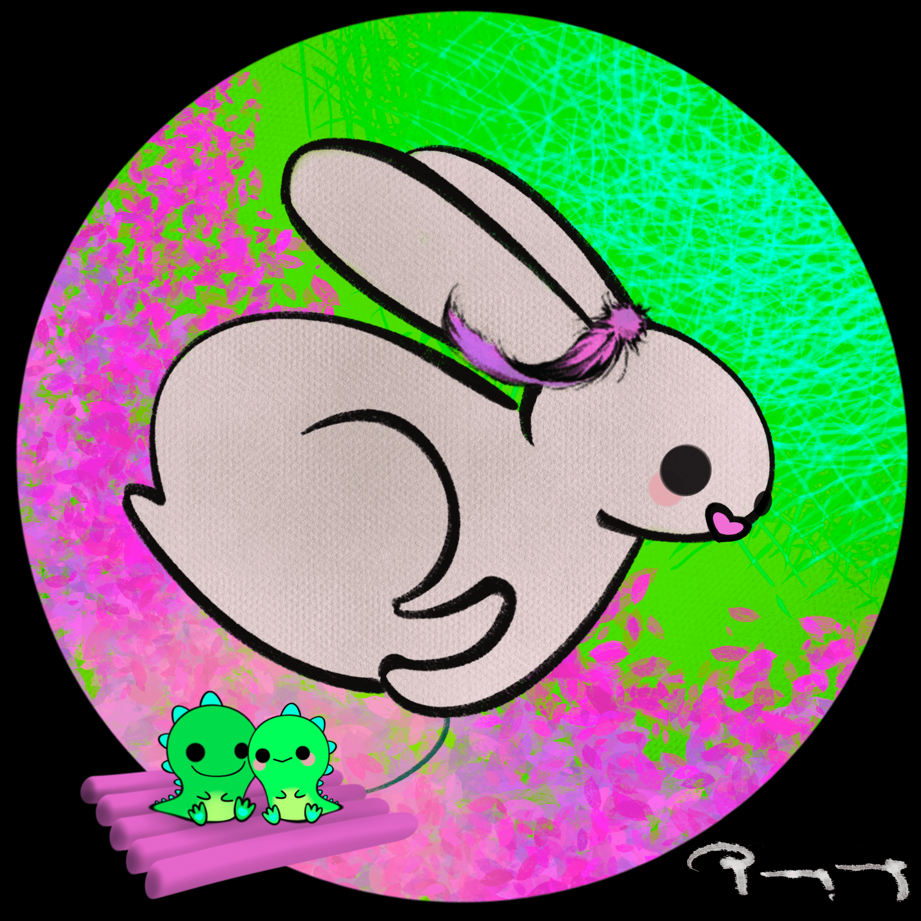 Running Rabbit by Poesy RR041