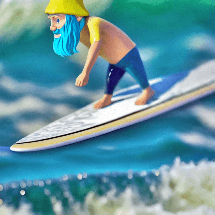 Merwin - The Surfer Gnome #1