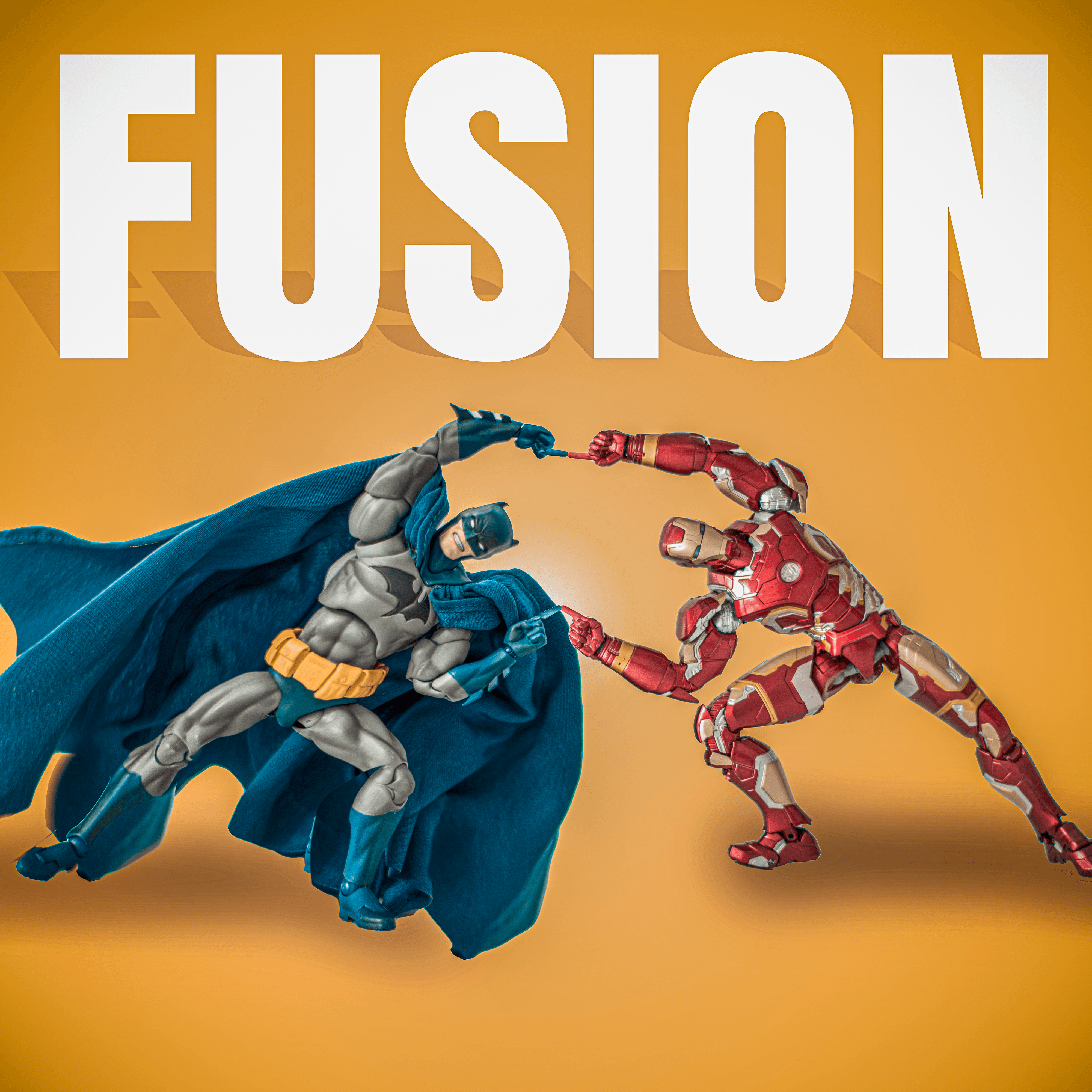 batman and ironman fusion 