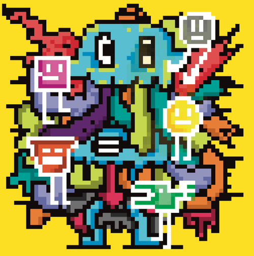 Doodle Wow Pixel