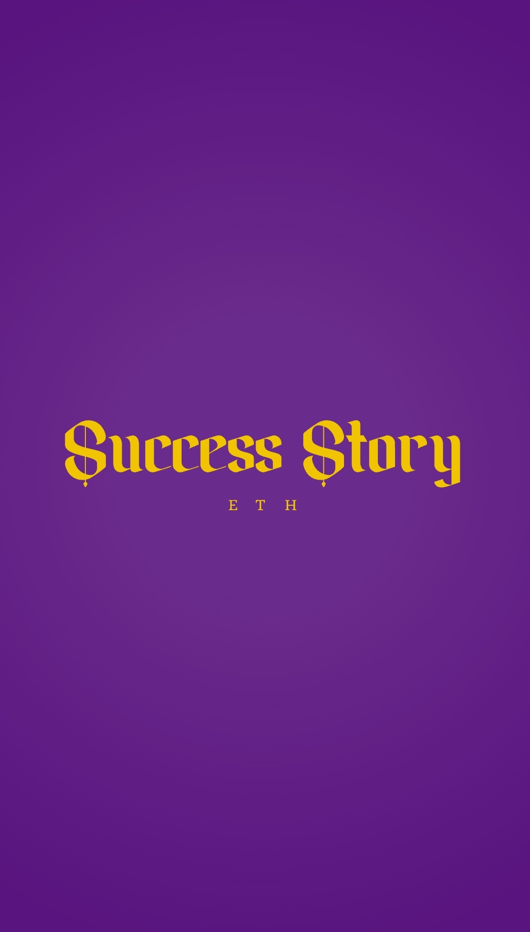 SUCCESS STORY ETH