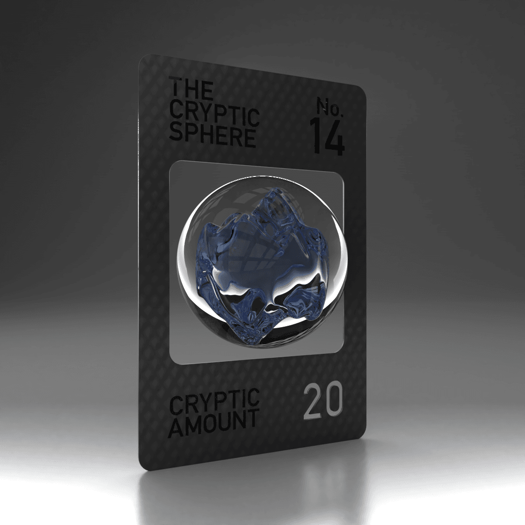 The Cryptic Sphere, Animated Trading Card No. 14