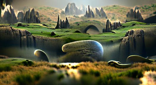 A Magnifiscient Landscape from Beyond