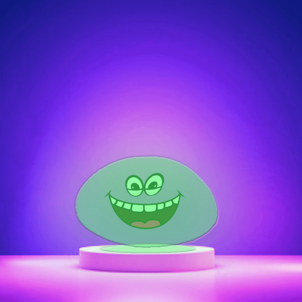 Happy Green Slime