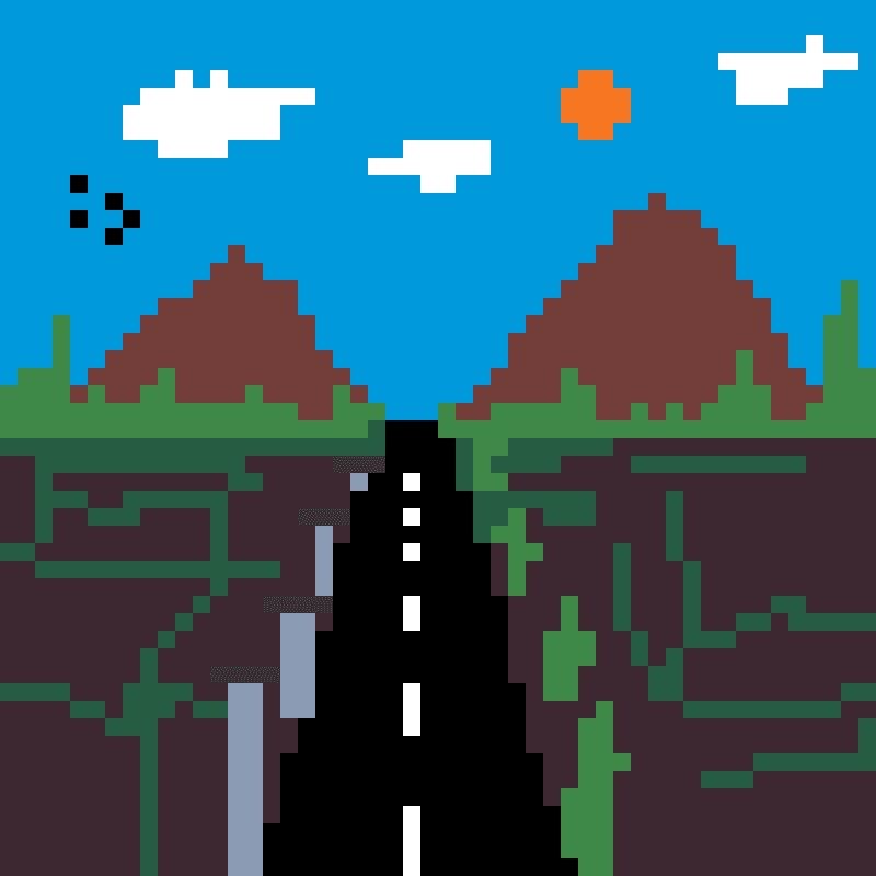 Pixel Scenery Mode Collection OpenSea