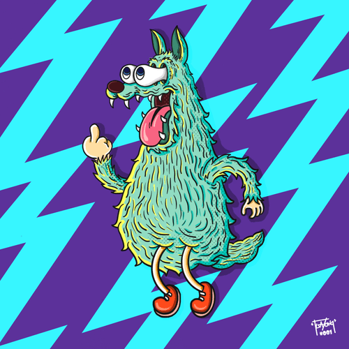 DogSies Laxy (OG) lightning #001