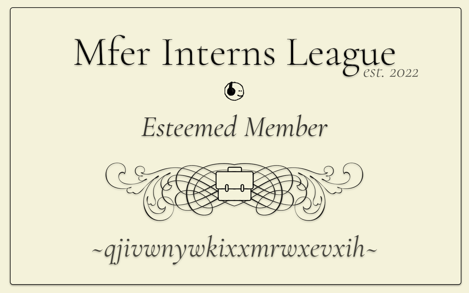 Mfer Interns League Membership