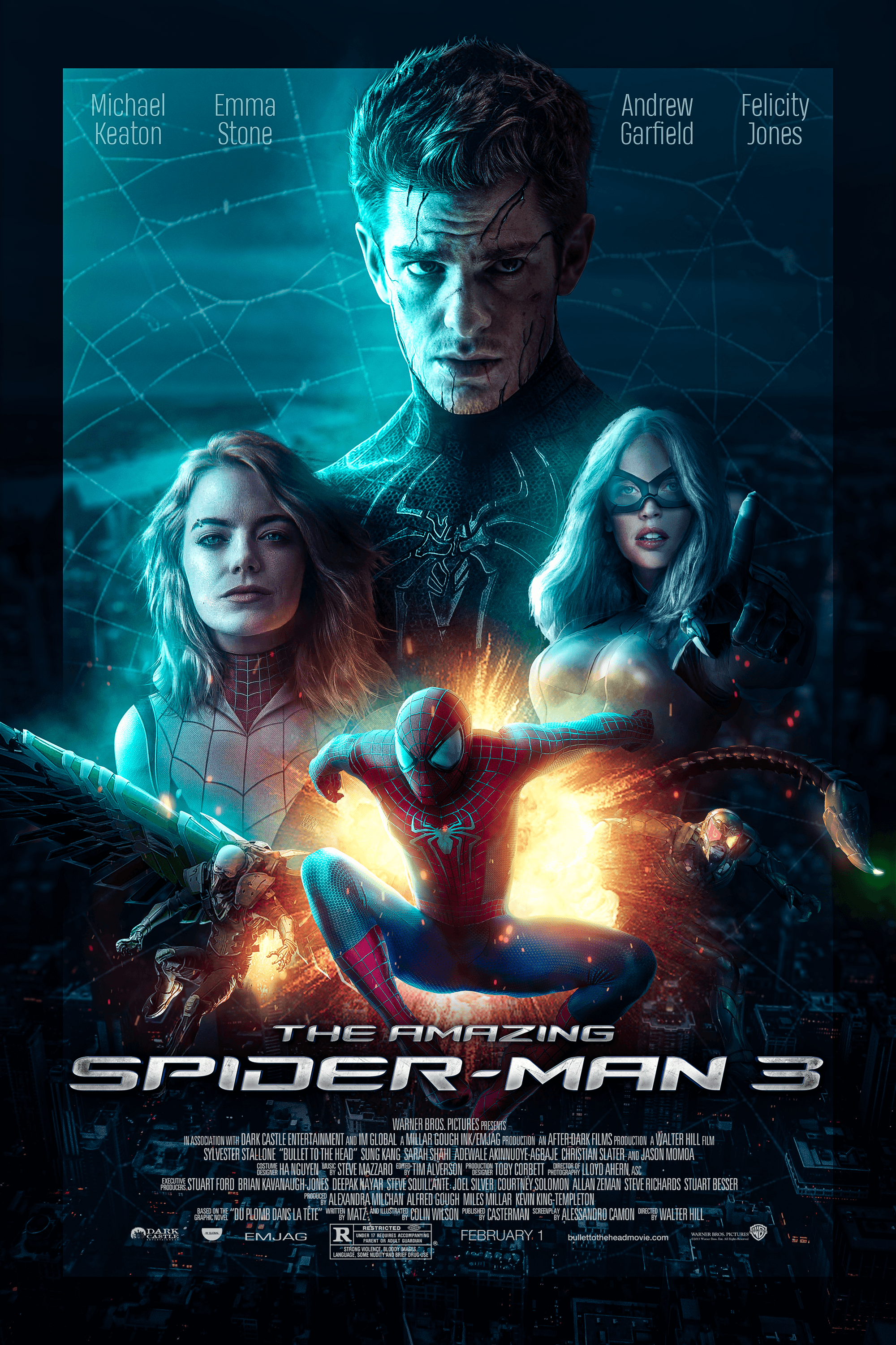 The Amazing Spider Man 3  Movie Poster - by Pietro Boza - My Own