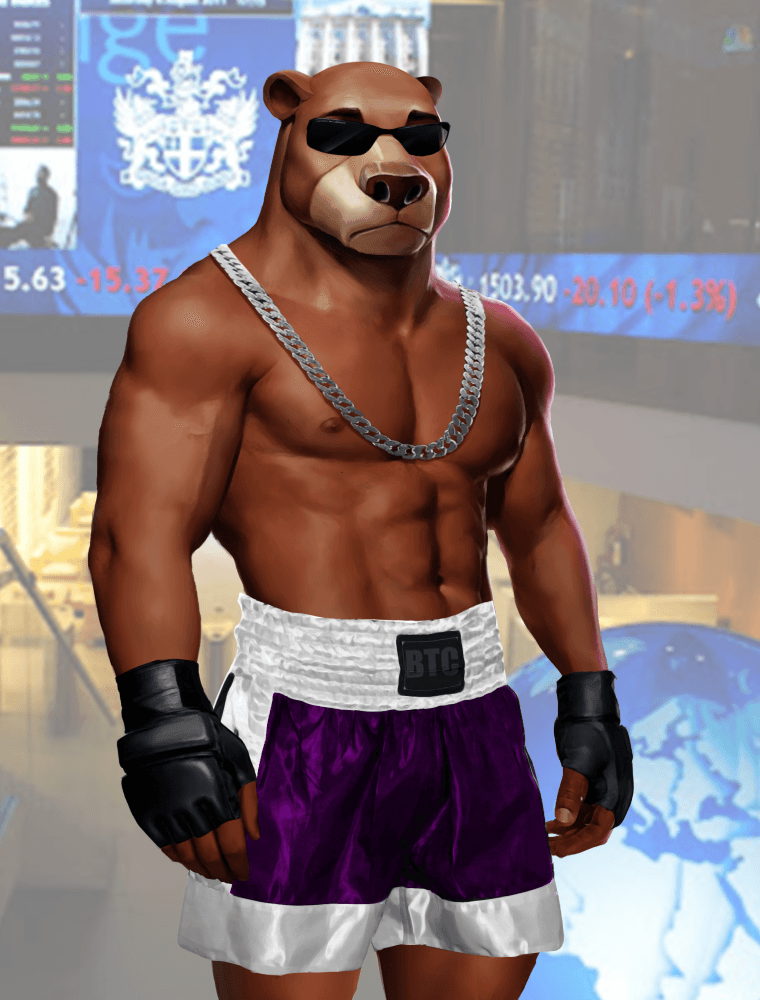 Wall Street Avatar Fighter Bear #149