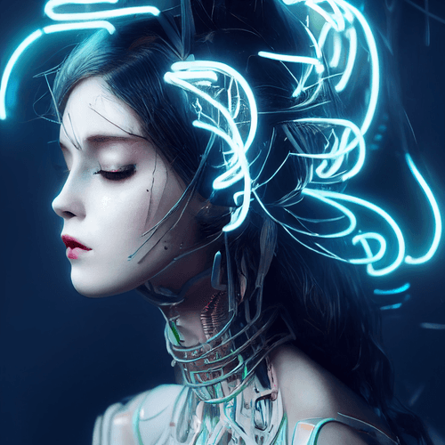 White neon