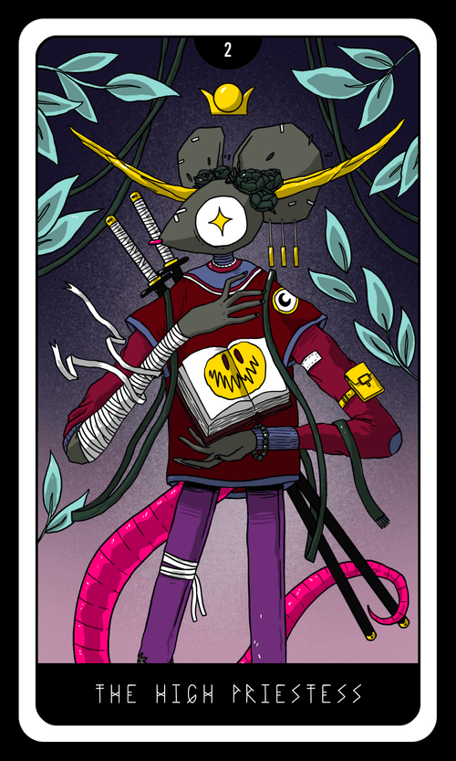 Rosko Sees the Future: The High Priestess - Color Variant 05