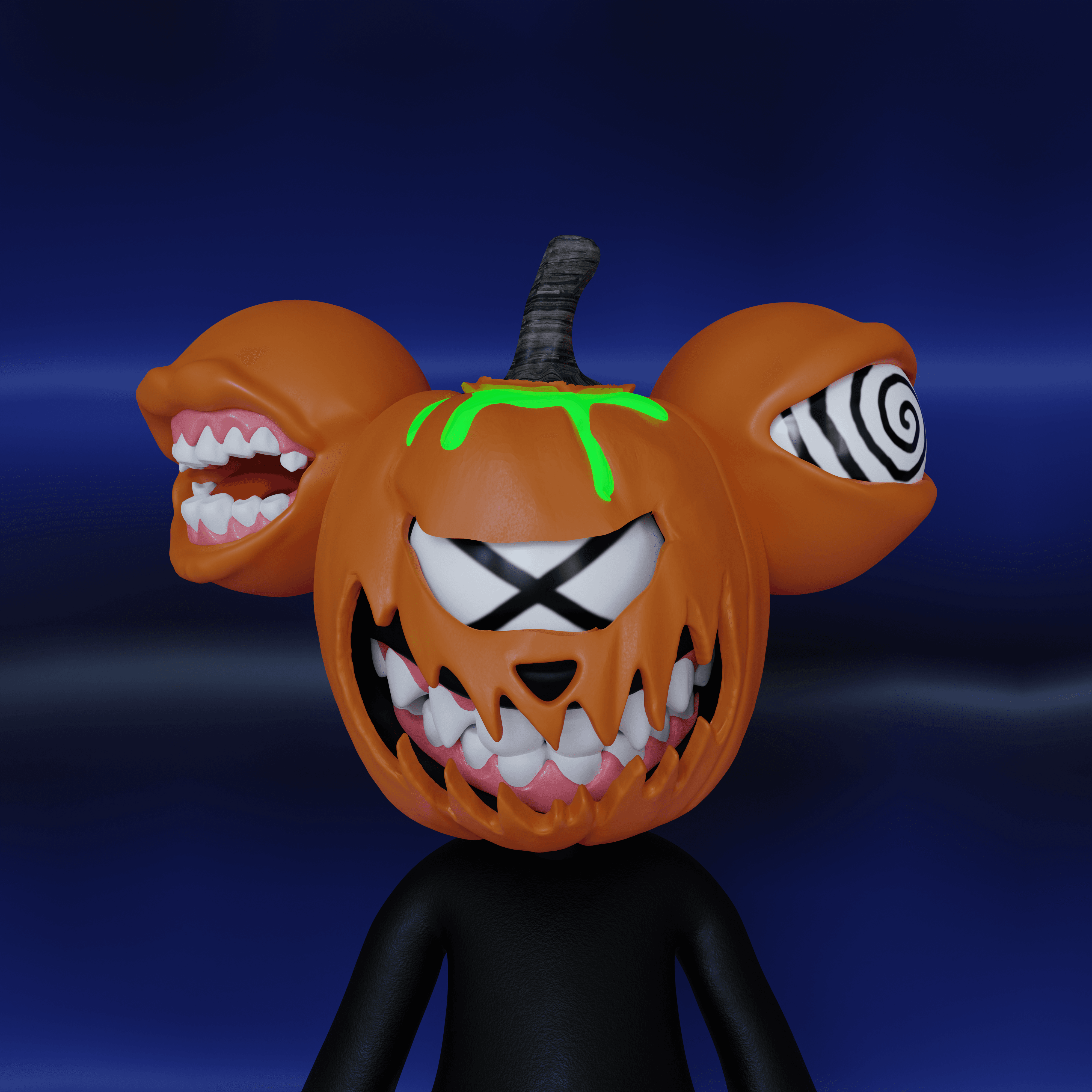pumpkin head demic