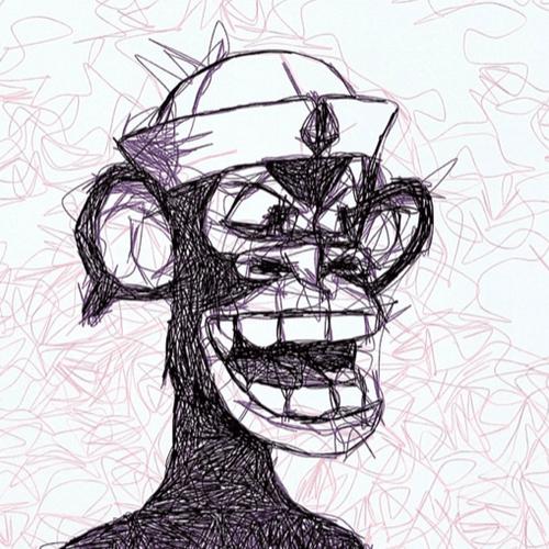 Drawings of Bored Apes