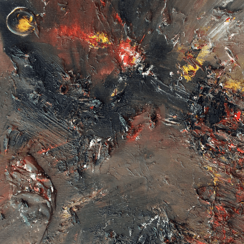 Single Abstract Paintings