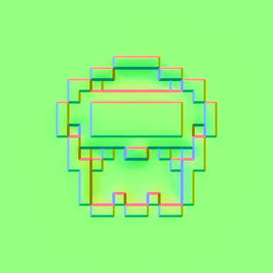 Kawaii SKULL #1123