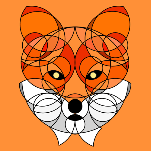 Animal Circle Illustration #001