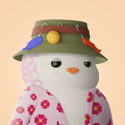 Pudgy Penguin 3D #864