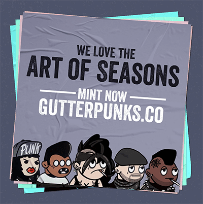 Gutter Punks Flyer - The Art of Seasons