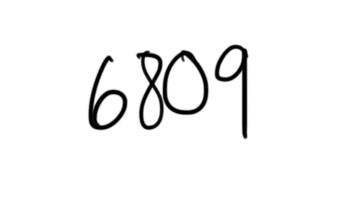 6809