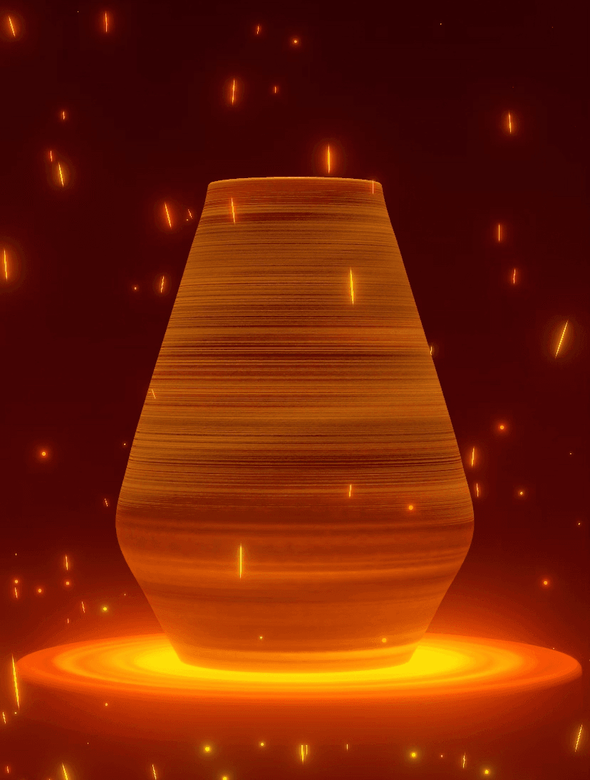 Fire Vase #4