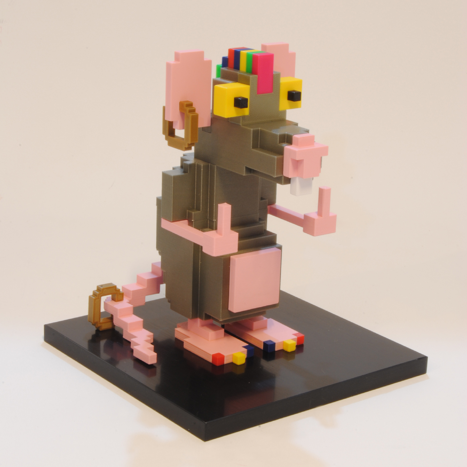 Punk Rat - Physical Edition in 3D printing