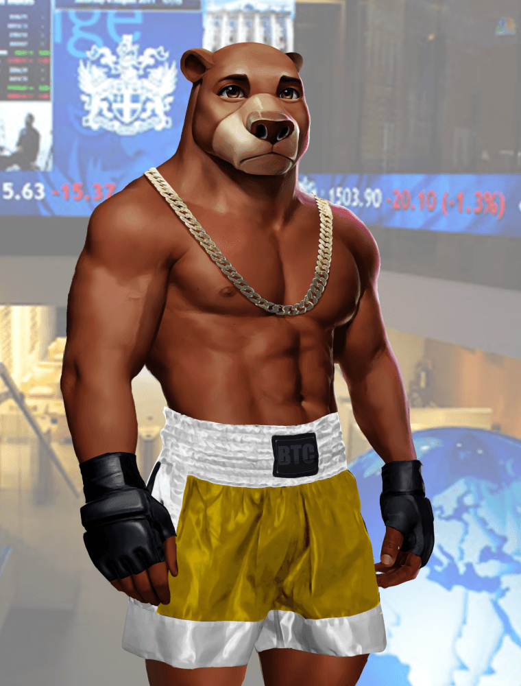 Wall Street Avatar Fighter Bear #112