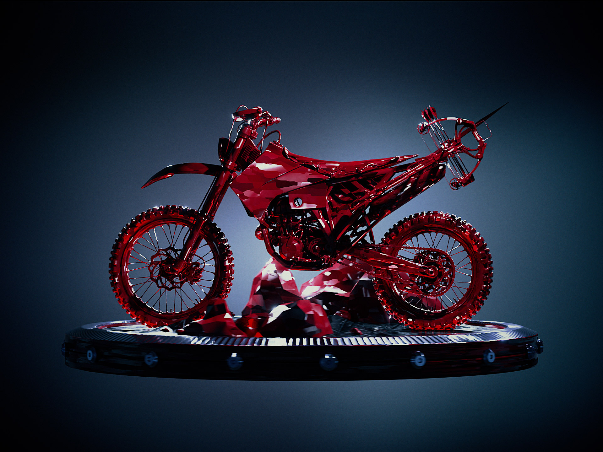Blood Crystal Bike