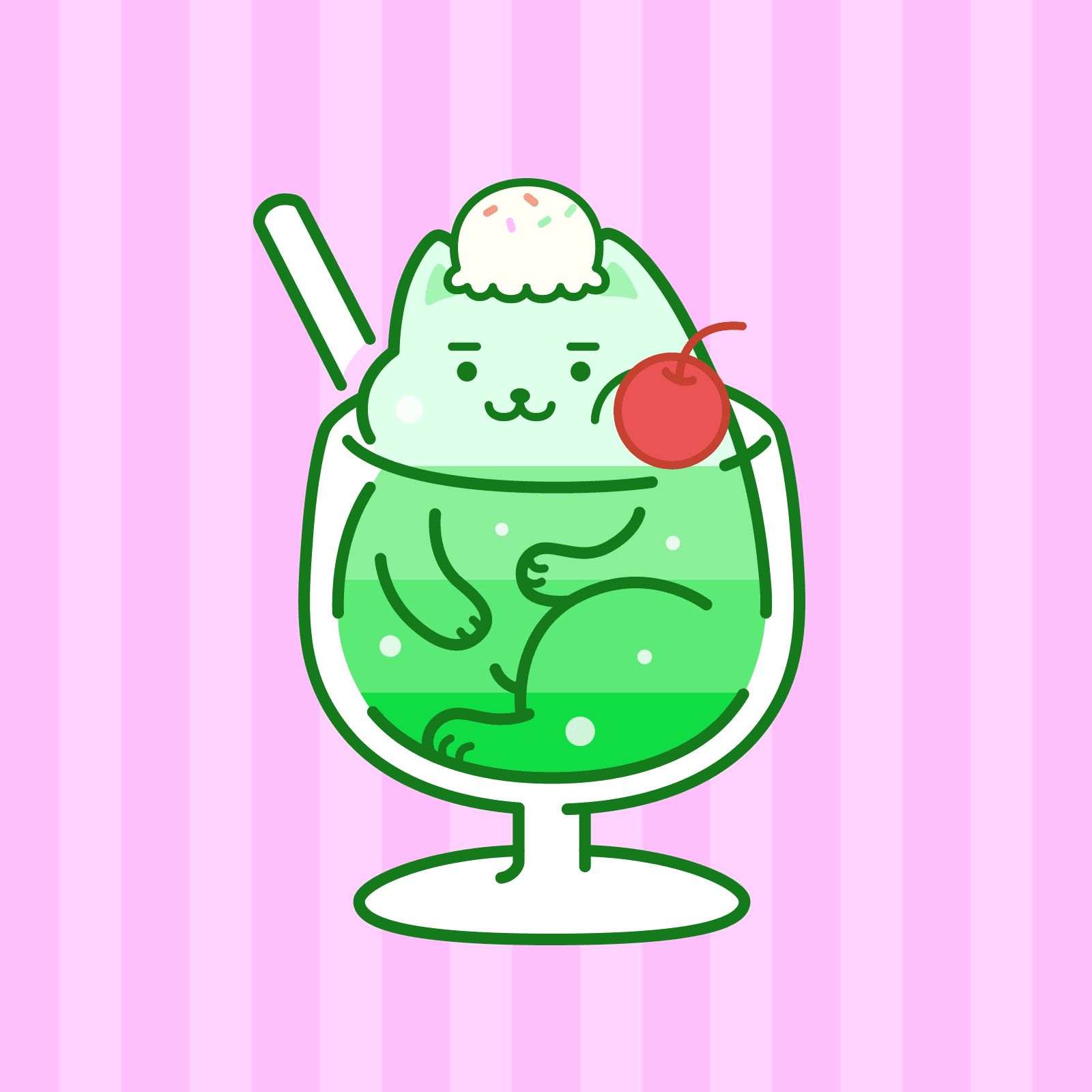 #013 Cream Melon Soda