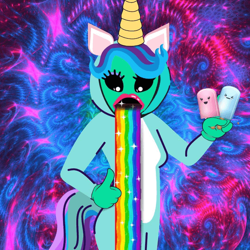 Trippy Pajama Party Alien #22