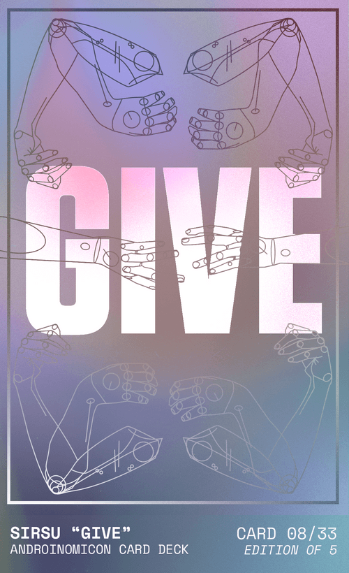 "GIVE" #8