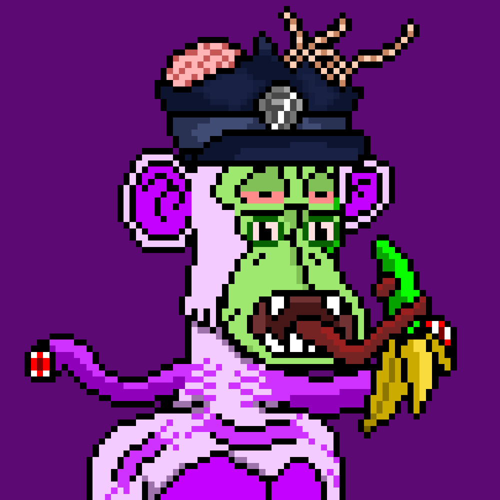 Mutant Pixel Ape #81