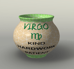 Zodiac Ceramics: Virgo collection image