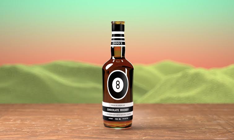 8 Ball Chocolate Whiskey Founders Limited Edition #001