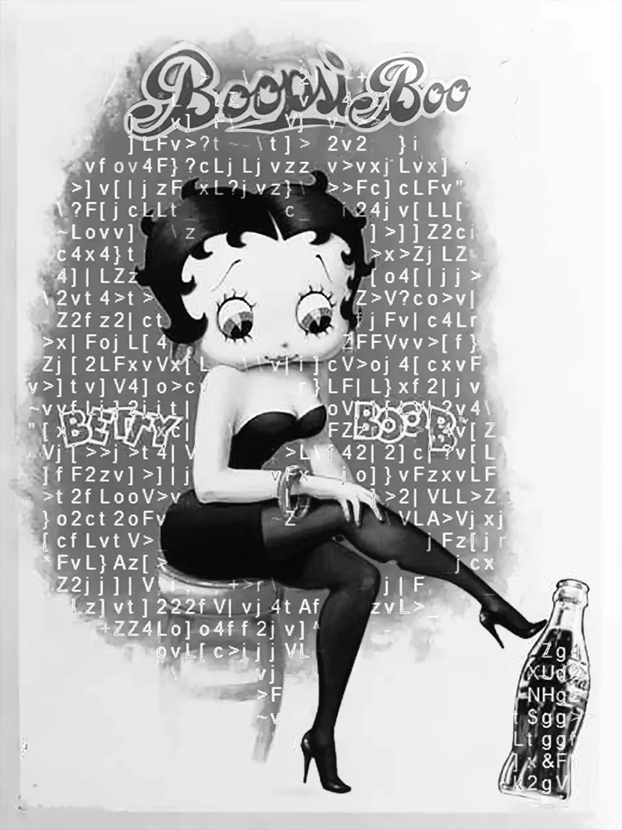 Boopsi Boo!, a tribute to Betty Boop - Ascii and Animation Art