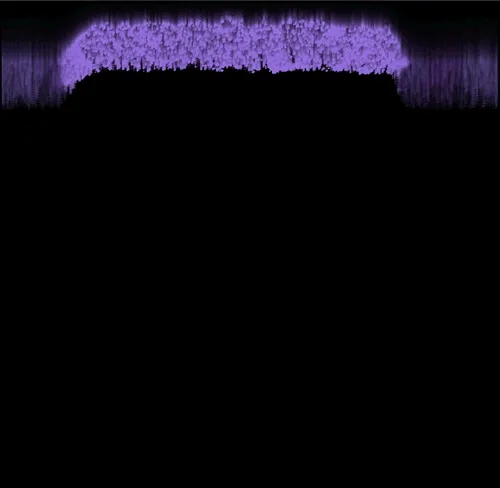 Raining Pixels #030 MediumPurple, Matrix Style