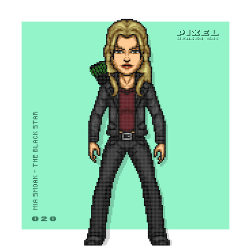 PixelHeroes S01 #020 / Edition 3 of 3 / The Black Star