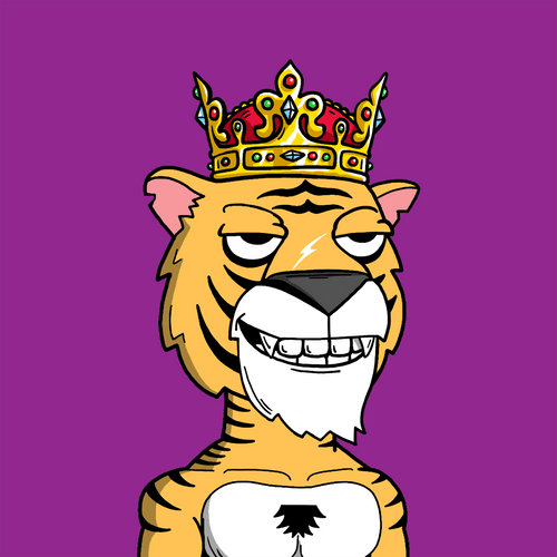 Grouchy Tiger Social Club #1404